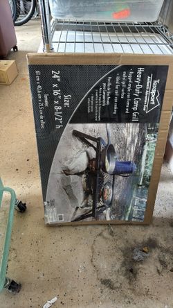 New Heavy Duty Camp Grill
