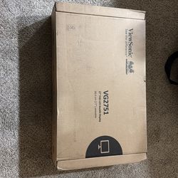 Brand new, still sealed ViewSonic VG2751 27” monitor