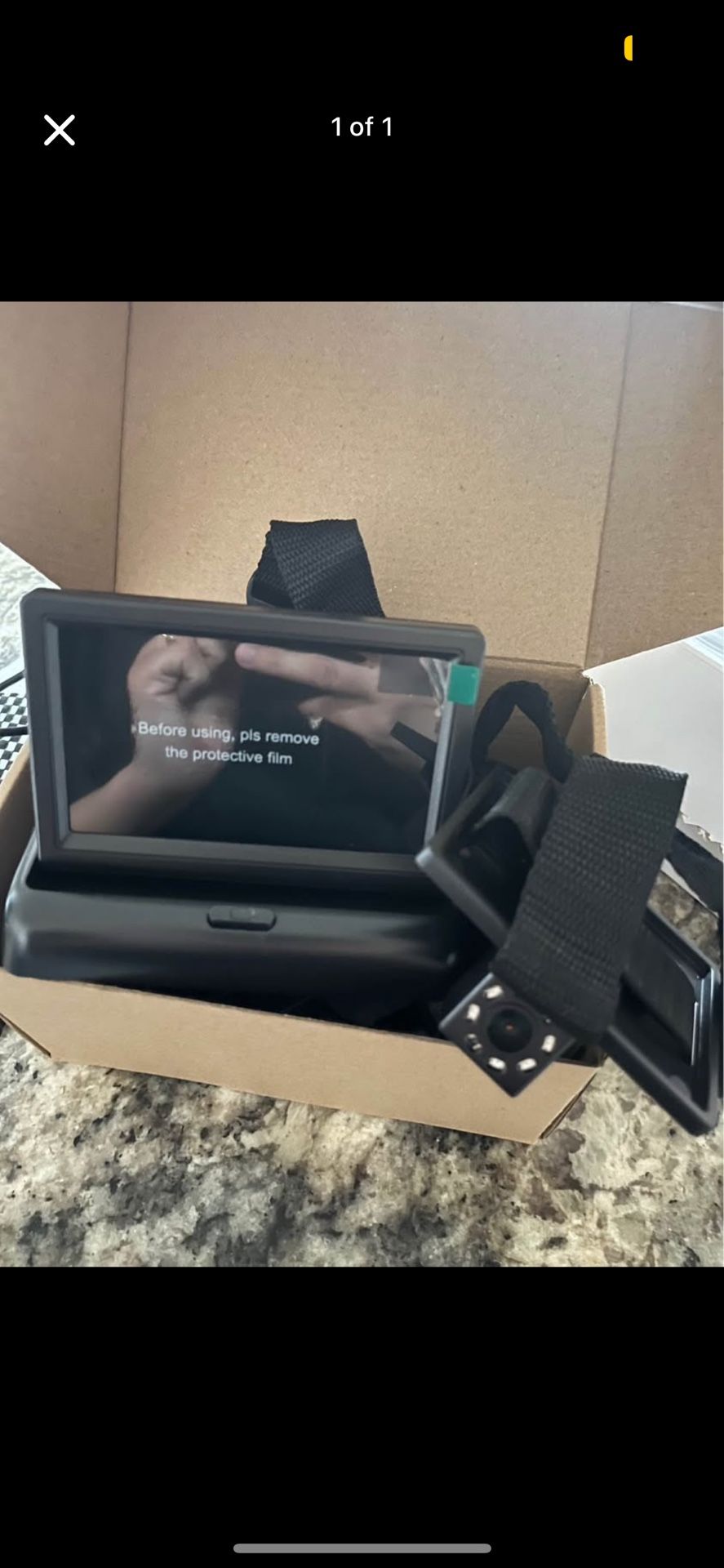 Baby car monitor 