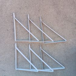 SHELF BRACKET-WHITE White