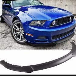 Fits 13-14 Ford Mustang IKON Style Front Bumper Lip Spoiler PP