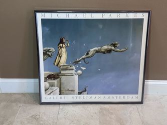 Michael Parkes Galerie Steltman Amsterdam Framed Poster