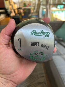 Rawlings rip it driver with original head cover