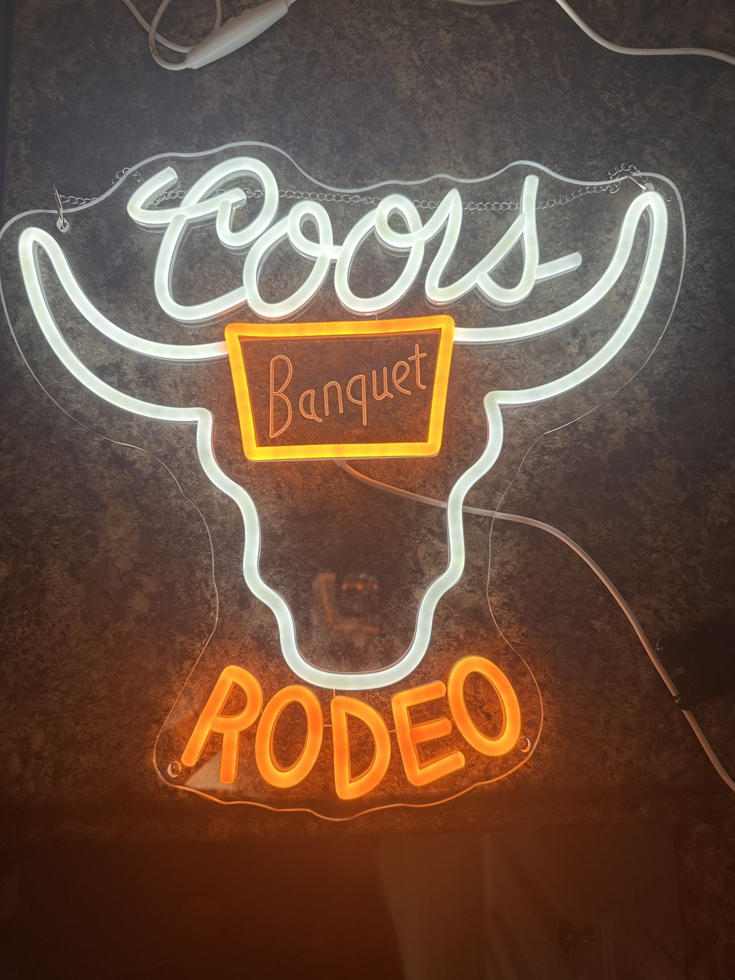Neon Coors Banquet Wall Decor