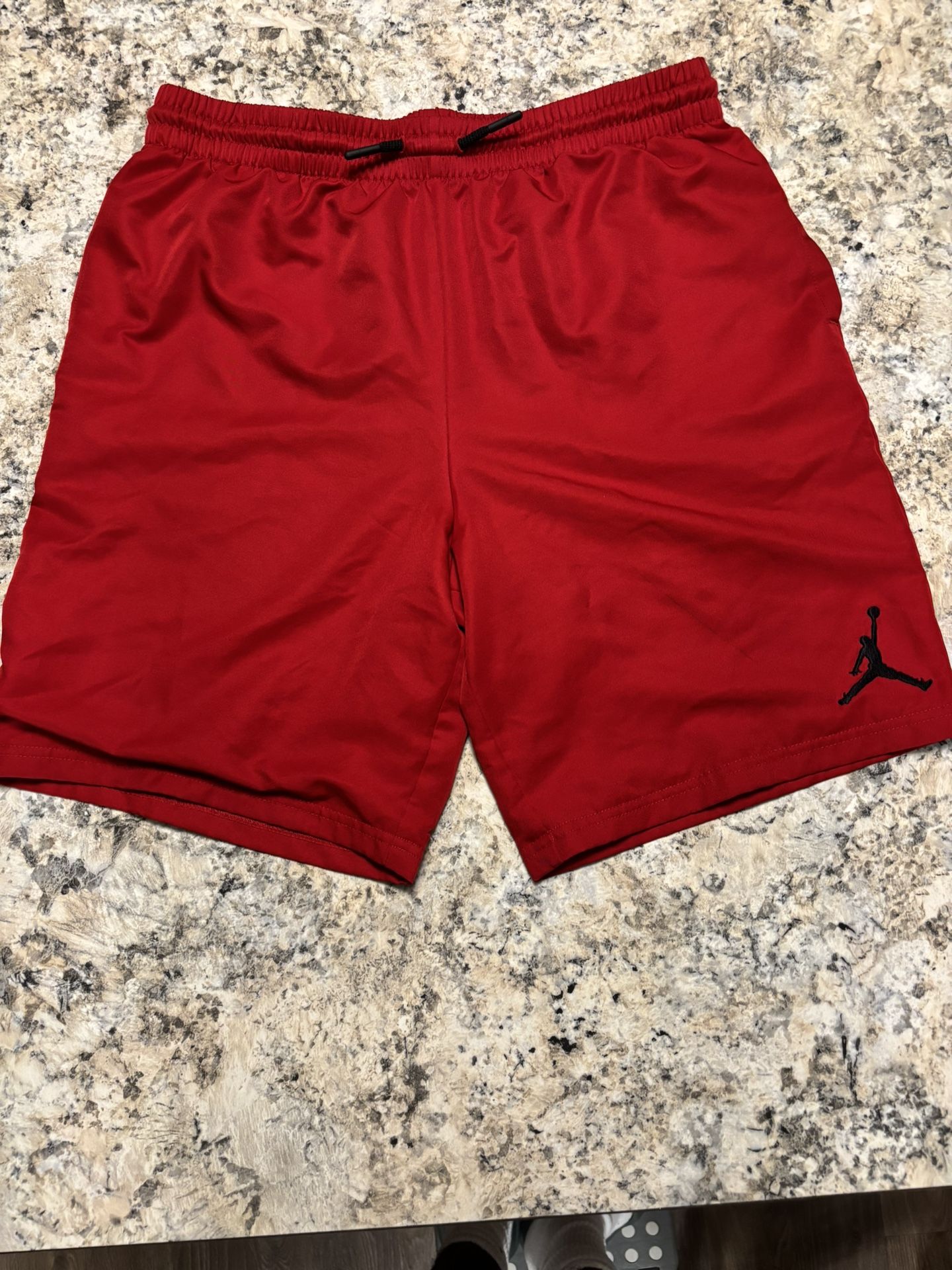 Red Nike Jordan Shorts
