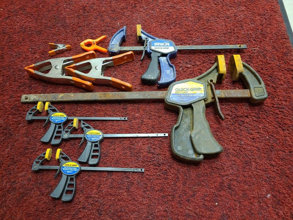 Miscellaneous Clamp Lot Everything Pictured $14