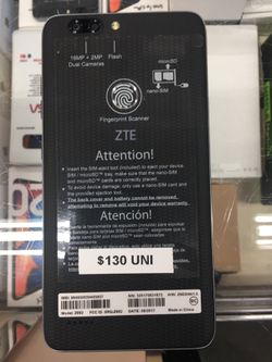 UNLOCKED ZTE $130