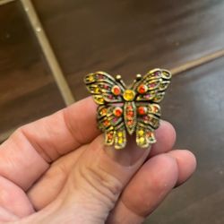 Heidi Daus Madam butterfly Ring