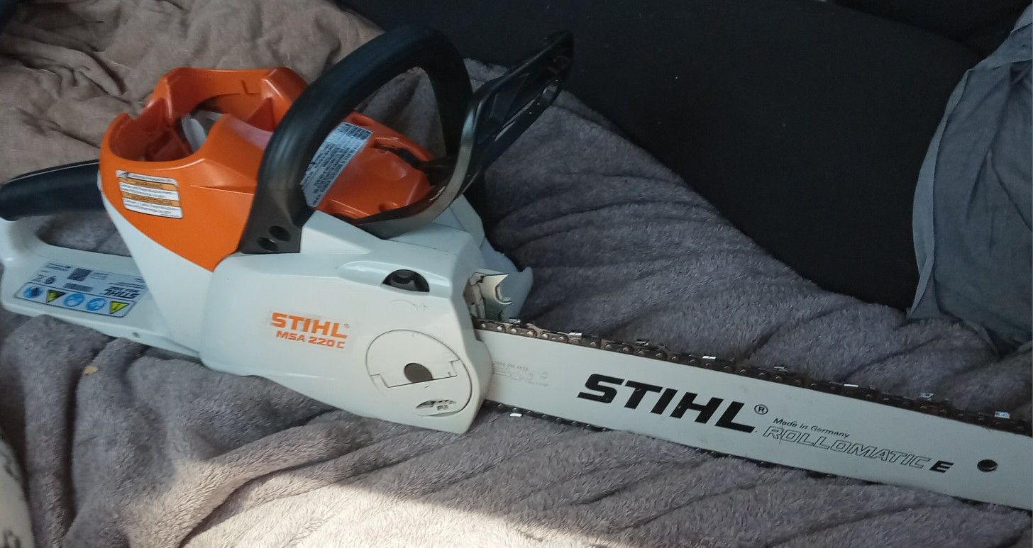 Stihl MSA220C Brushless Motor Battery Powered Chainsaw