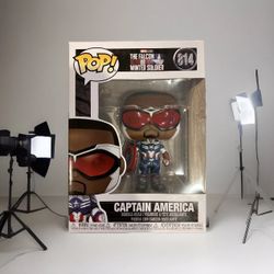Funko Pop! The Falcon Captain America SAM WILSON #814