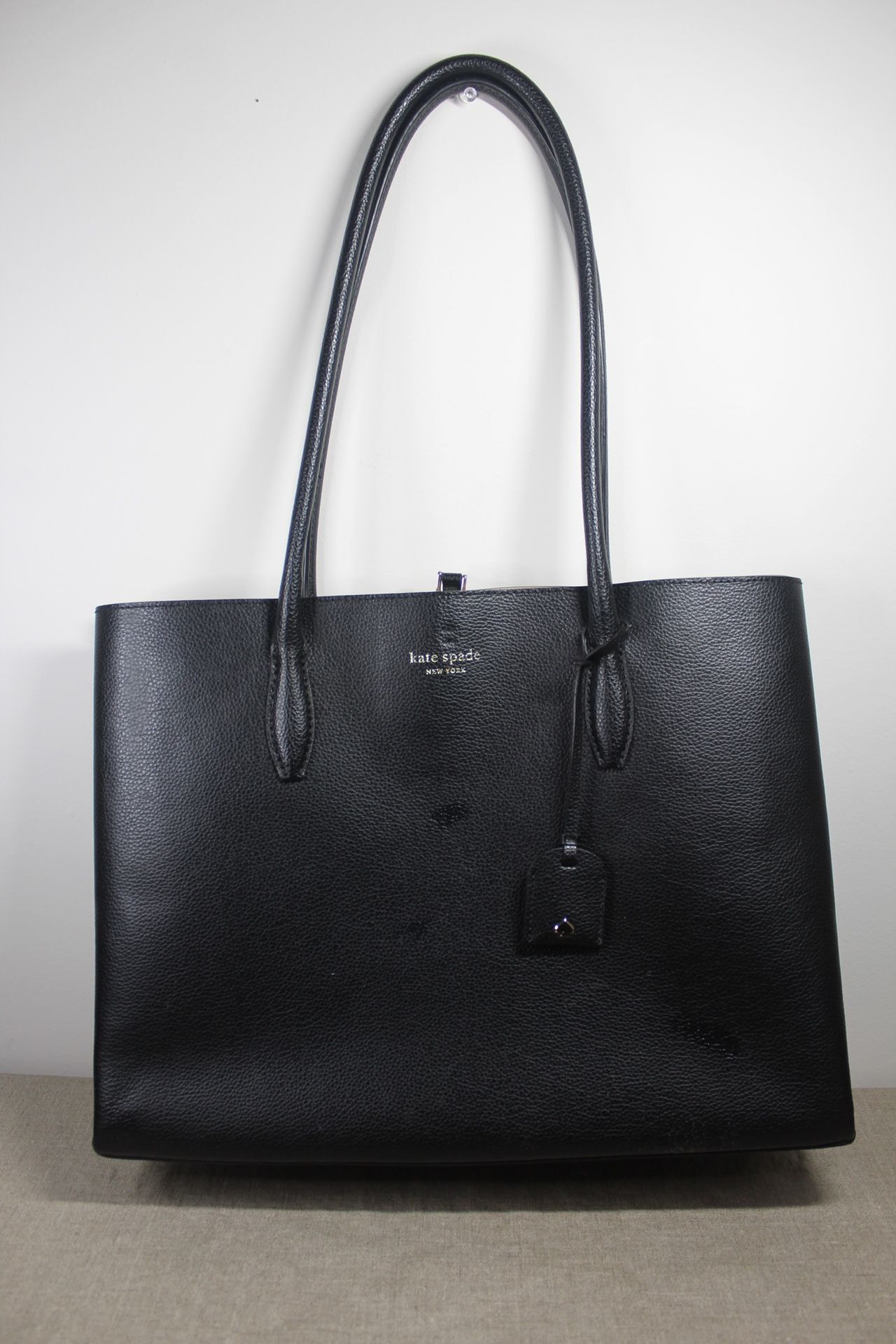 Kate Spade New York Black Leather Tote Bag S338 for Sale in Tampa FL OfferUp