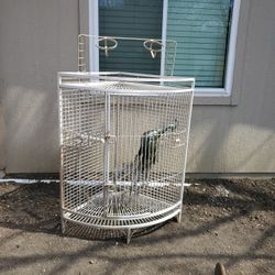 Huge Bird Cage Triangular Shaped
