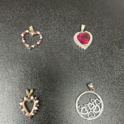 Heart Themed Pendants 