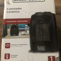 Black & Decker Ceramic Heater 