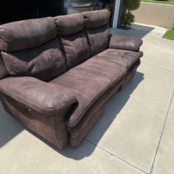 Powered Recliner Couch