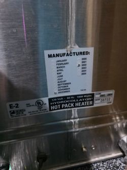 💧 Chattanooga Hydrocollator for Sale 💧💧 Hydrocollator Chattanooga en venta 💧
