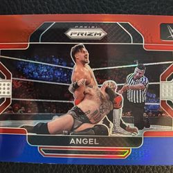 ANGEL 2022 PANINI PRIZM WWE #57 RED WHITE & BLUE PRIZM! 