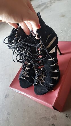 Womens 6.5 black aldo heels