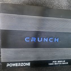 Two 12’ Kickers With Box And Amplifier.