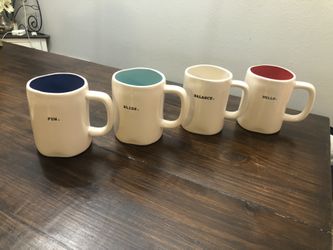 Rae Dunn Coffee Mugs 