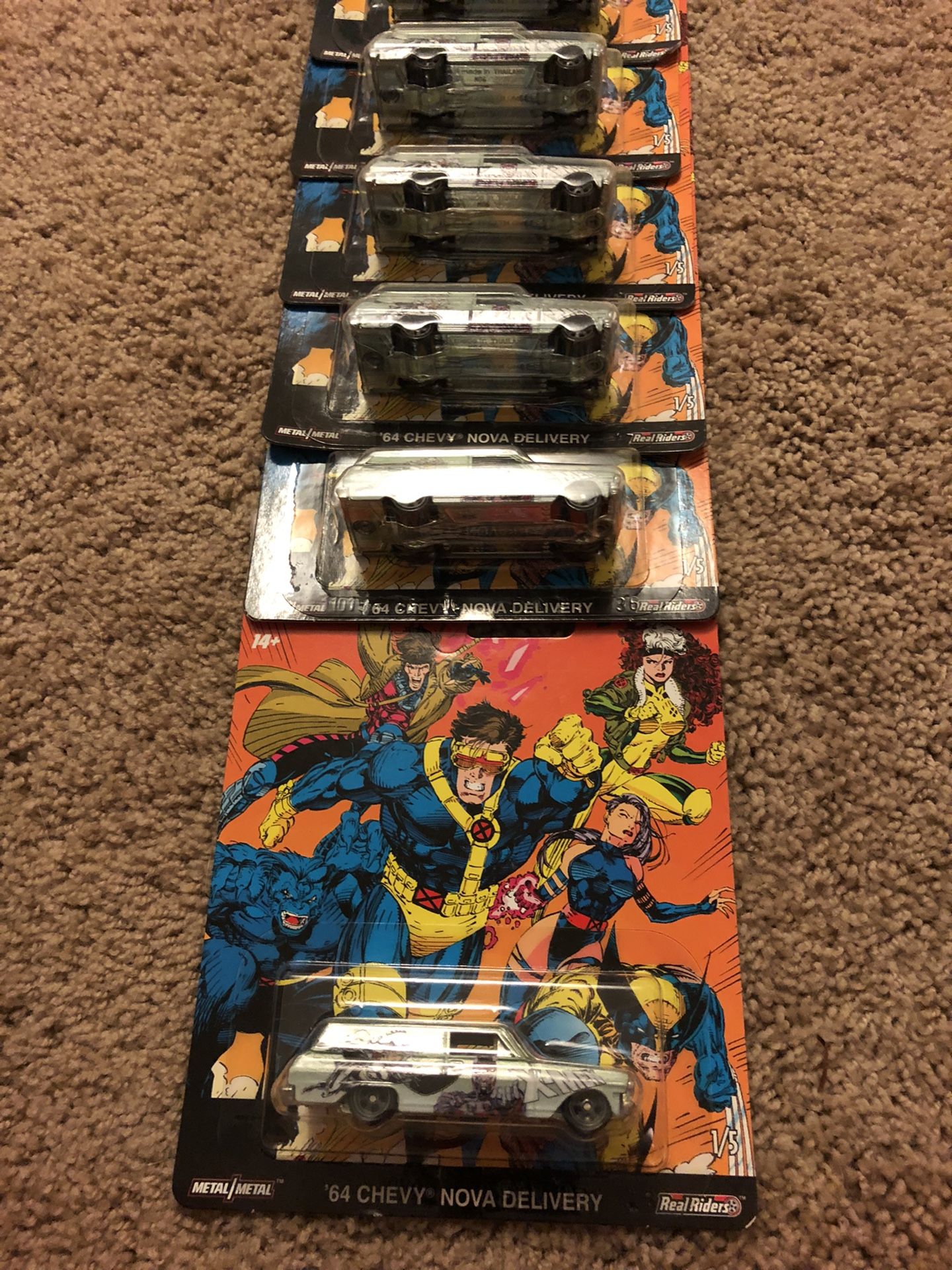 Hotwheels premium X men Nova delivery wagon