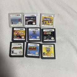 Nintendo Ds and 3ds Games 