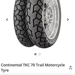 Continental TKC 70 Trail Motorcycle Tyre