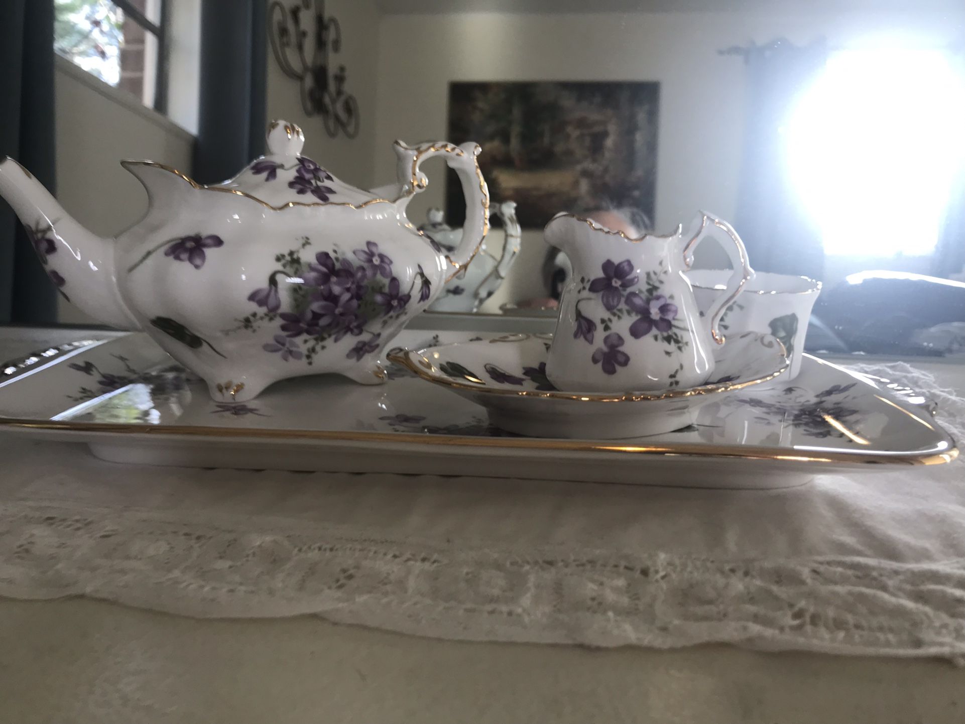Hammersley Bone China Tea Set