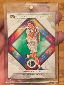 2026 Topps Inception Green Cooper Flagg Rookie
