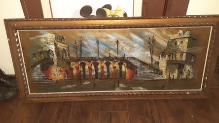 Classic glass picture frame