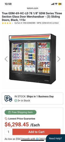 True Refrigerator Large