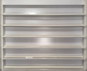Nail polish shelves