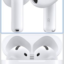 $179 Apple AirPods 4 Wireless Earbuds, Bluetooth Headphones, with Active Noise Cancellation, Adaptive, Transparency Mode, Personalized Spatial Audio, 