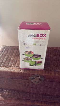 LUNCH BOX STAINLESS STEEL-NEW
