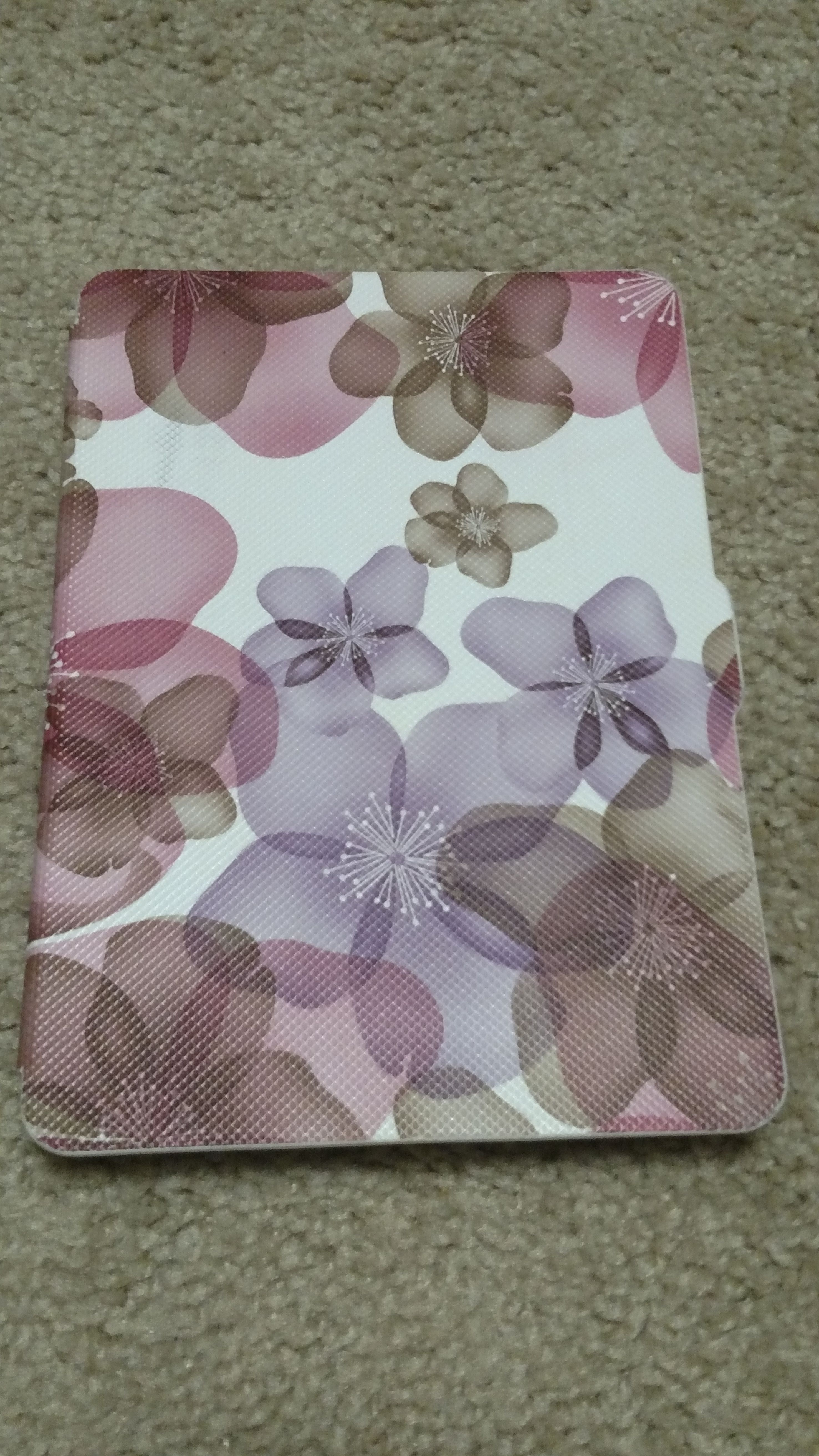 Kindle Paperwhite flower case