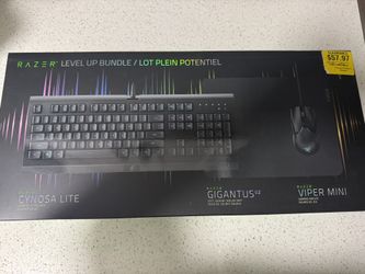 Gaming Keyboard, Mouse & Pad