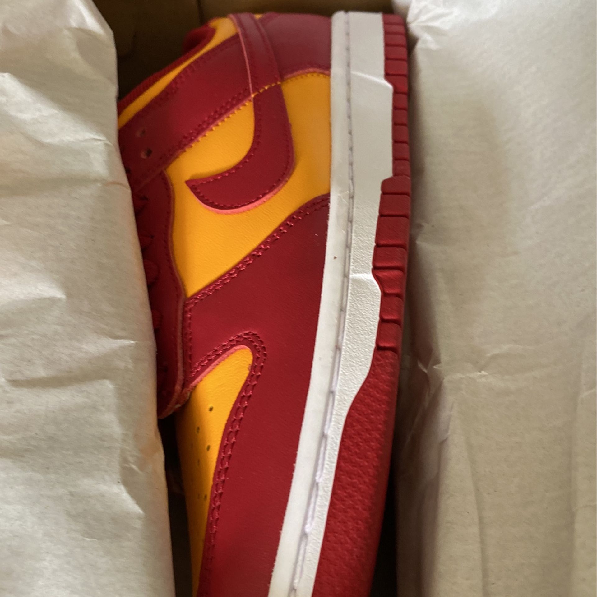 Midas Gold Dunks Size 8
