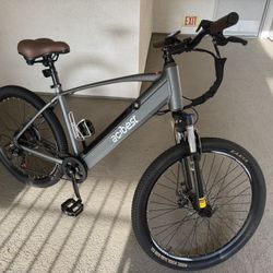 Actbest Gray Core 26-Inch Mountain Electric Bike for Adults