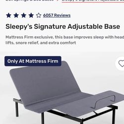 Signature Adjustable Base FULL Size Prime. 