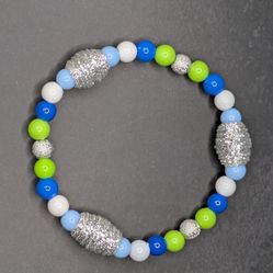 Seahawks Themed  Bracelet - Handmade