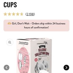 Legendairy Silicone Collection Cups 