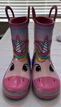 Toddler girls rain boots