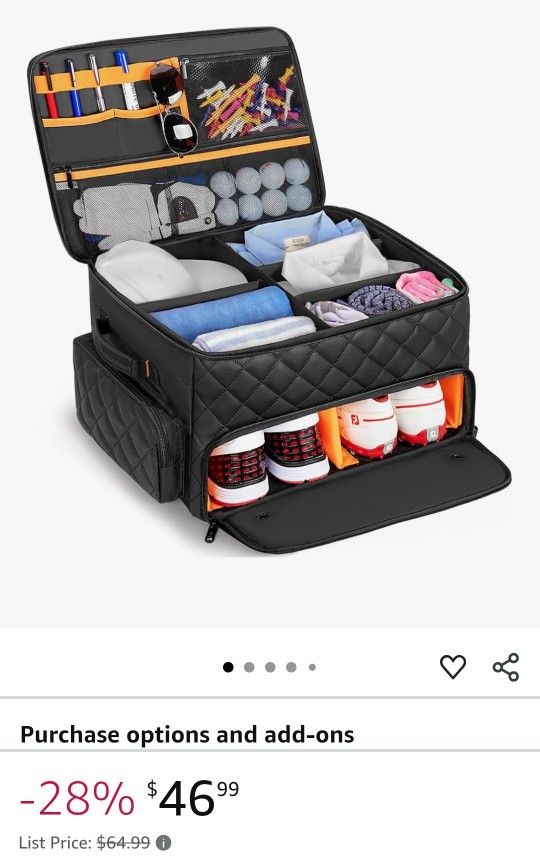 Golf Trunk Organizer