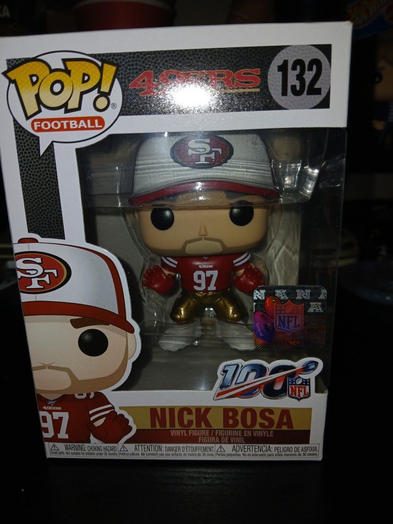 Brand New San Francisco 49ers Nick Bosa #132 Funko Pop