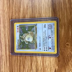 1999 Pokemon Jungle Kangaskhan 5/64 Unlimited Holo Rare