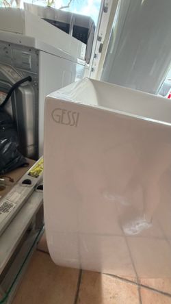 Gessi bathroom pedestal sink
