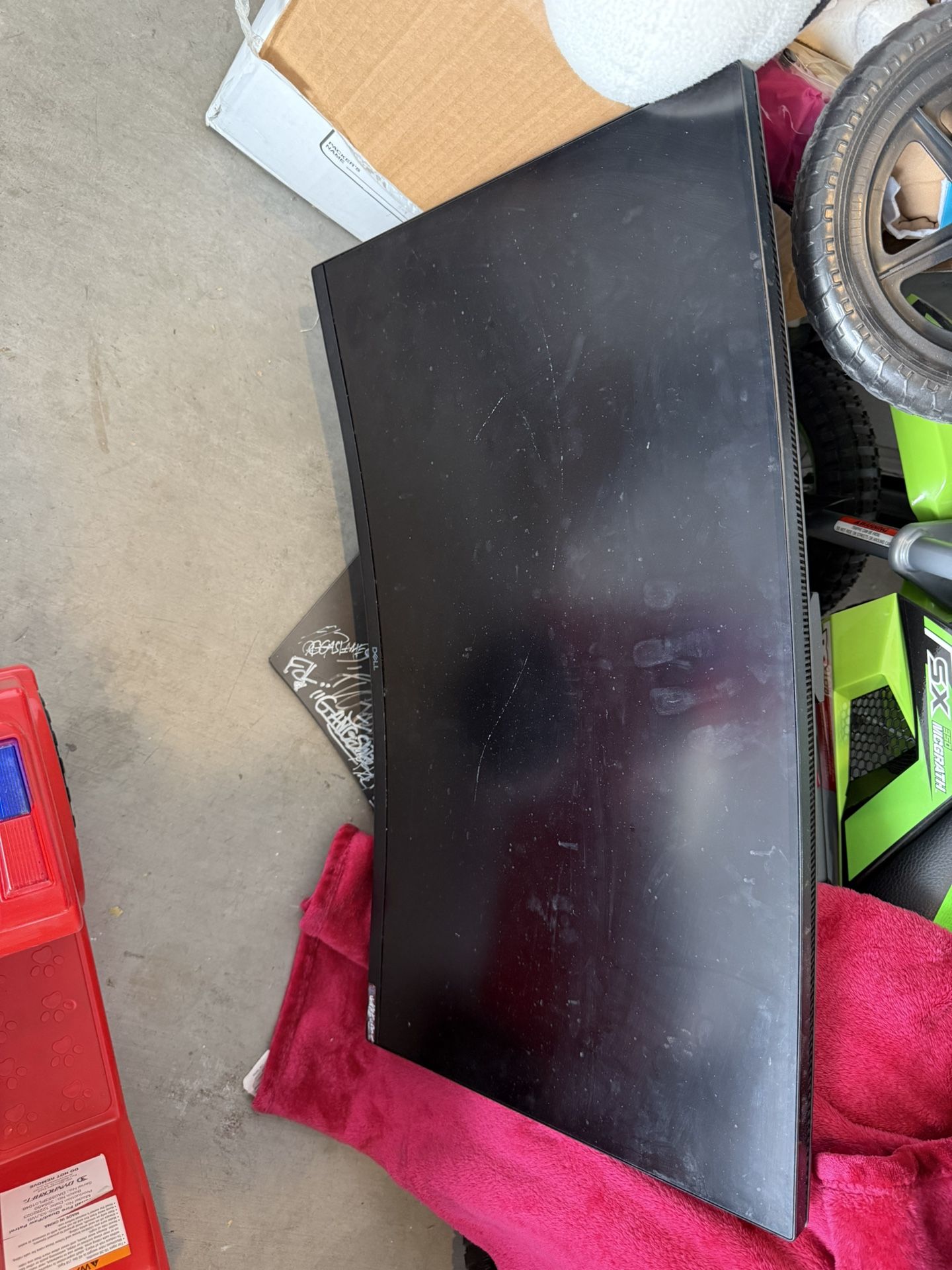 Curved Dell Gaming Monitor