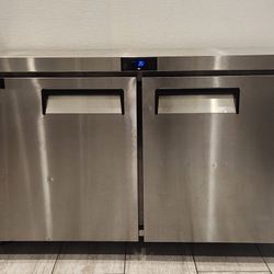 Two-Door 60" ATOSA Undercounter Commercial Refrigeratoru