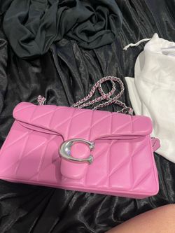 Fuchsia coach tabby new