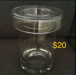 Pottery Barn GLASS Ice Bucket/Wine Cooler